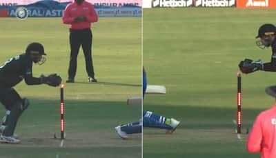 Hardik Pandya out or NOT OUT? Third umpire GOOFS UP, feel India fans as all-rounder dismissed in strange fashion vs NZ - WATCH