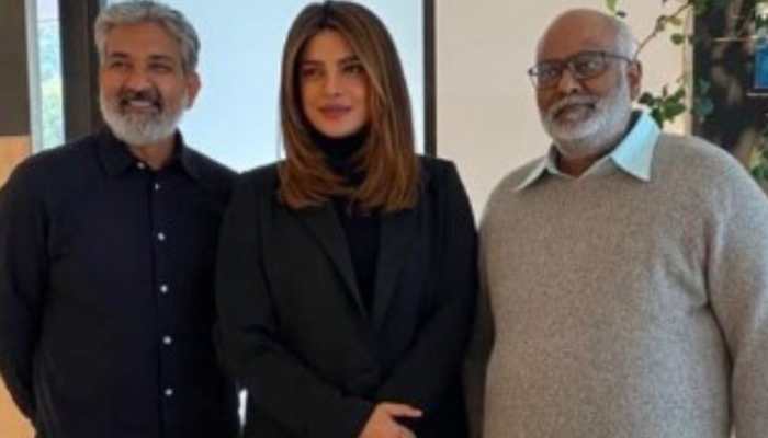 Priyanka Chopra attends ‘RRR’ screening in Los Angeles with SS Rajamouli and MM Keeravani- See Pics 