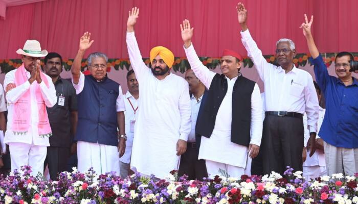 'PM Modi will go home in 2024': KCR holds mega BRS rally with national pitch, top opposition leaders attend