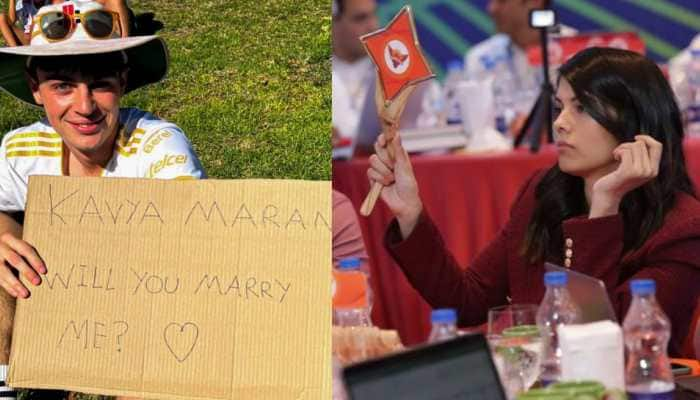 IPL ‘mystery girl’ Kaviya Maran gets marriage proposal in South Africa during SA20 match, WATCH