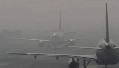 Delhi cold wave: Dense fog delays several flights at IGI airport, advisory issued