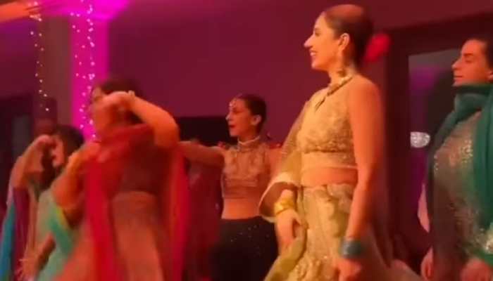 Pakistani actress Mahira Khan&#039;s unseen dance video on &#039;Husn Hai Suhana&#039; at a wedding goes viral - Watch