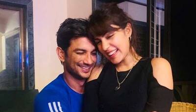 Rhea Chakraborty posts unseen adorable pics with late Sushant Singh Rajput on his birth anniversary!