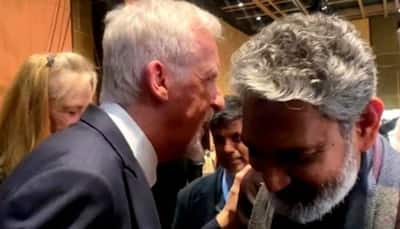 RRR Mania: James Cameron tells SS Rajamouli, 'If you ever want to make a movie over here, let's talk'!