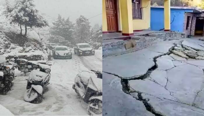 Joshimath Sinking: Cracks in buildings widen after heavy snowfall