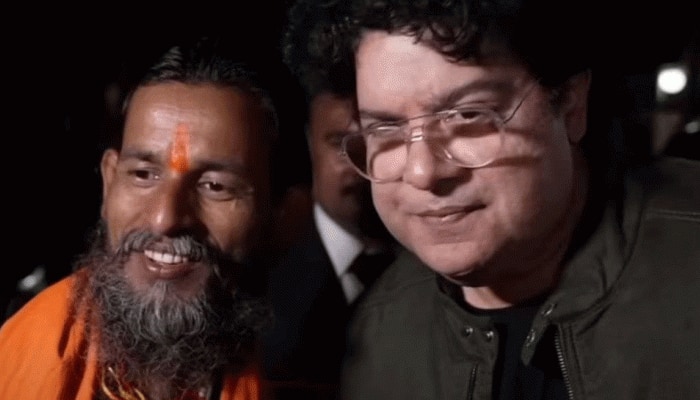 Viral video: Sajid Khan flees as priest asks him to chant Jai Shri Ram, netizens react