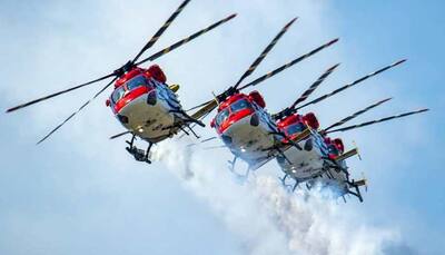 Republic Day Parade: IAF Sarang helicopter team's STUNNING flypast over Kartavya path - WATCH