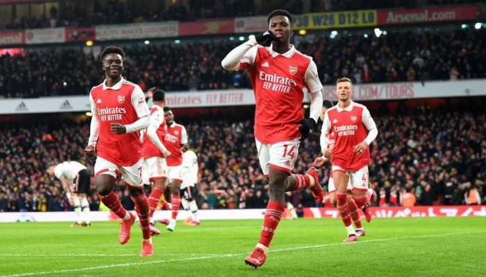 Premier League 2023: Arsenal stun Manchester United 3-2 as Eddie Nketiah strikes twice, WATCH