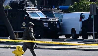 California mass shooting suspect killed himself in van, says police