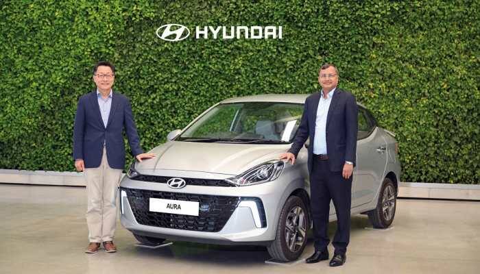 2023 Hyundai Aura facelift compact sedan launched in India, prices start at Rs 6.29 lakh
