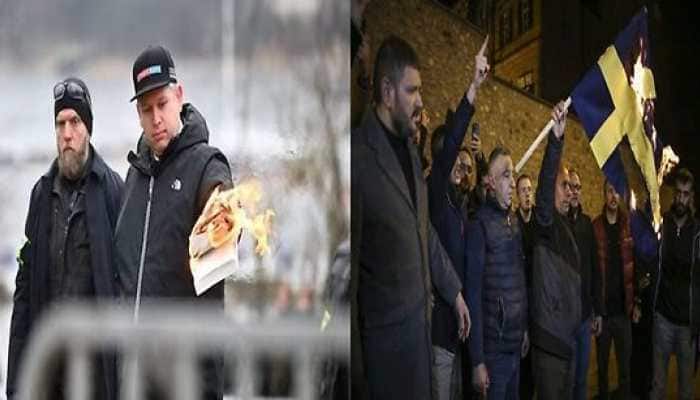 Turkish Muslims protest against Rasmus Paludan after Quran-burning in Sweden