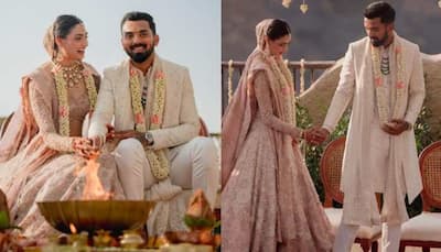 KL Rahul and Athiya Shetty officially man and wife, check first pics of newlywed couple!
