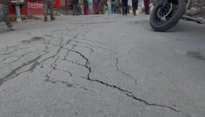 Joshimath sinking: Fresh cracks appear on Badrinath National Highway - PICS
