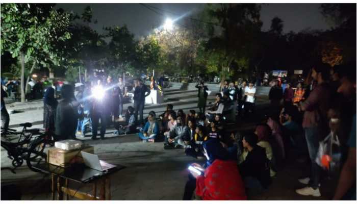 Hyderabad Central University Students Organise PM Modi&#039;s BBC Documentary Screening Inside Campus
