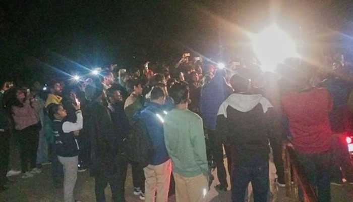 BBC Documentary Row: JNU Students Hold March, Allege ABVP Behind Stone Pelting; Complaint Filed