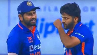 Rohit Sharma Loses Cool at Shardul Thakur, Video Goes Viral After Third ODI vs New Zealand, WATCH