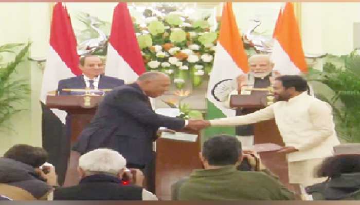 PM Narendra Modi, Egypt Prez Abdel Fattah El-Sisi Elevate Ties, Exchange MoUs