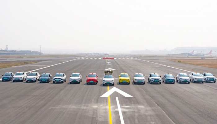 Mumbai's Chhatrapati Shivaji Maharaj International Airport Inducts First Batch of Electric Vehicles