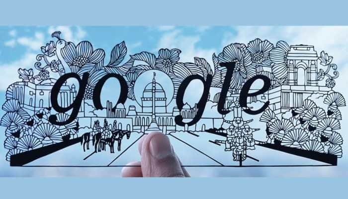 Google Celebrates India&#039;s 74th Republic Day with a Special Doodle Crafted from Intricately Hand-Cut Paper