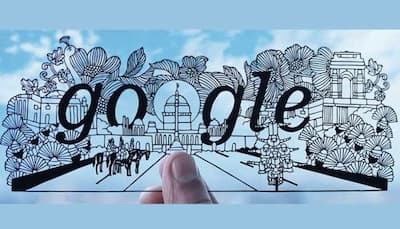 Google Celebrates India's 74th Republic Day with a Special Doodle Crafted from Intricately Hand-Cut Paper