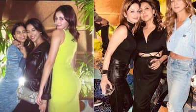 BFFs Ananya Panday, Suhana Khan Pose Together at Pathaan Special Screening; Gauri Khan, Sussanne Khan, Rani Mukerji Attend Star-Studded Night: See Pics 