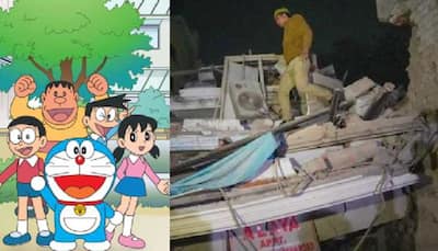 Lucknow Building Collapse: 6-Year-Old boy Saves his Life Using tip From Doraemon-Nobita Cartoon