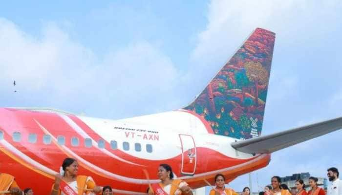 Air India Express Unveils New Tail Art for Boeing 737 Aircraft Created at Kochi-Muziris Biennale