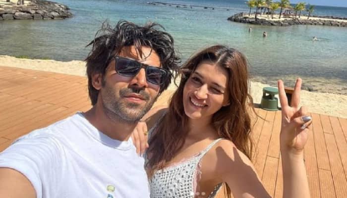 Bantu &amp; Samara: Kartik Aaryan Turns Photographer for his 'Shehzada' Co-Star Kriti Sanon