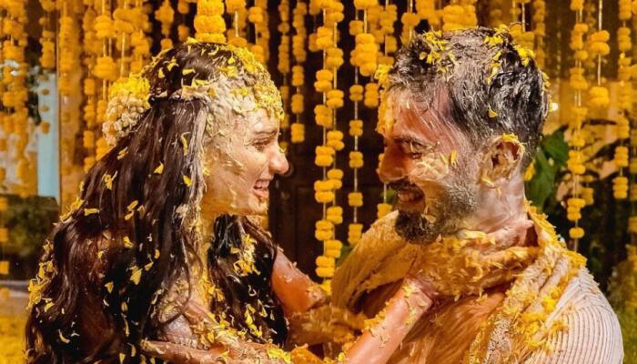 KL Rahul Gets Cozy With Athiya Shetty as he Drops New Pics From Wedding Festivities, See Here 