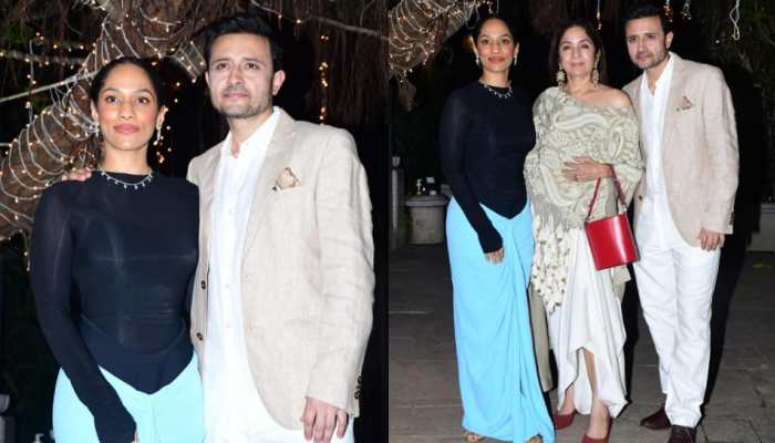 Masaba Gupta Looks Radiant as she Arrives for her Wedding Party