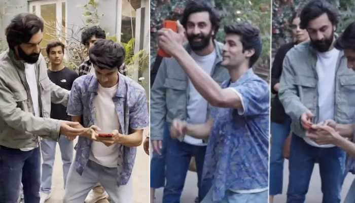 Shocking! Ranbir Kapoor Throws Away fan&#039;s Mobile After Clicking Selfies - What&#039;s the Truth Behind Viral Video ?