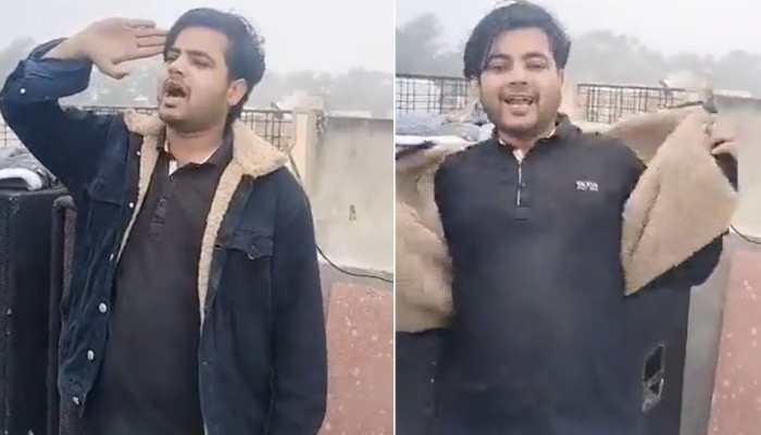Viral Video: UP Men Dance Obscenely as National Anthem Plays in Background; Police Takes Action