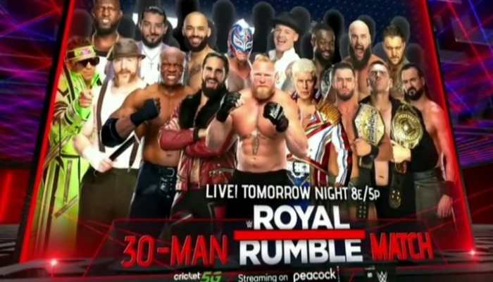 WWE Royal Rumble 2023 LIVE Streaming When and Where to Watch LIVE Coverage on TV and Online in India? Other Sports News Zee News