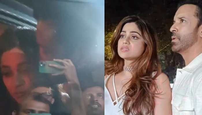Hot Scoop: Shamita Shetty is Dating Aamir Ali? Actors' kiss-goodbye Sparks Rumours