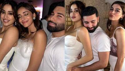 Janhvi Kapoor, Khushi Kapoor, Ananya Panday get Cosy with BFF Orry in Viral Pictures; Check them Out