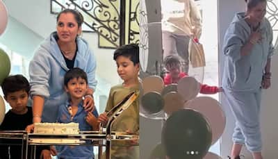 Shoaib Malik NOT Spotted as Sania Mirza's Friends Throw Surprise Party in Dubai Upon her Return from Australian Open, Watch Video