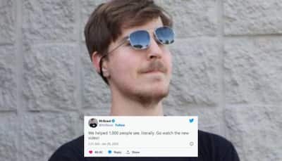Popular Youtuber Mr Beast Helps 1000 Blind People to See First Time in Life; Patients' Expressions Melt Netizens' Heart | Watch
