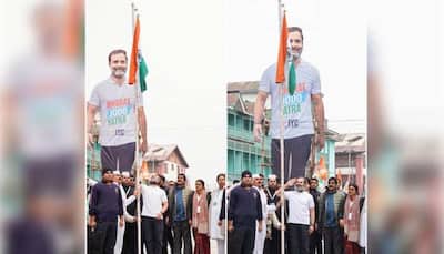 Bharat Jodo Yatra Concludes, Rahul Gandhi Hoists Tricolour at Srinagar's Lal Chowk