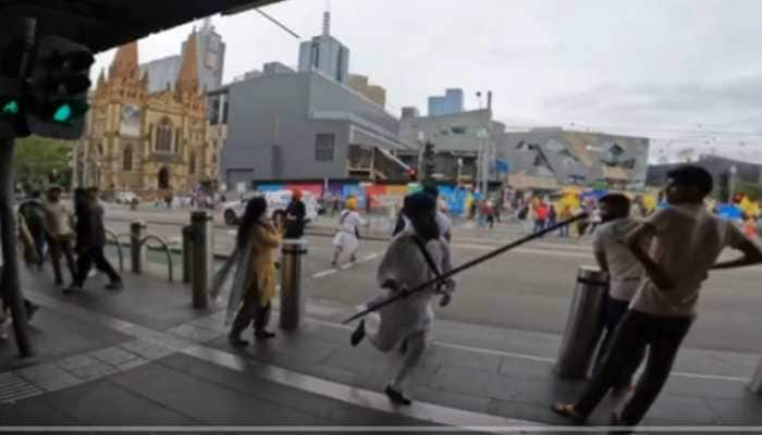 WATCH: Khalistan Supporters Attack Indians Carrying Tri-Colour in Australia