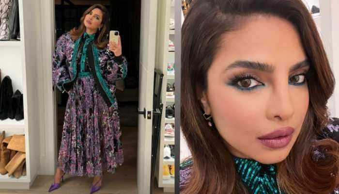 Priyanka Chopra Shares Dramatic Selfies from her Closet, Looks Glamorous