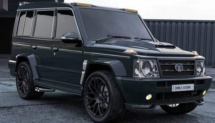 Iconic Tata Sumo Digitally-Modified With Mercedes-Benz G-Wagen Essence