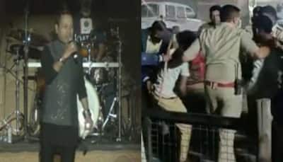 Two Boys Detained for Throwing Bottles at Singer Kailash Kher on Stage
