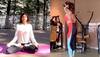 Shilpa Shetty yoga poses