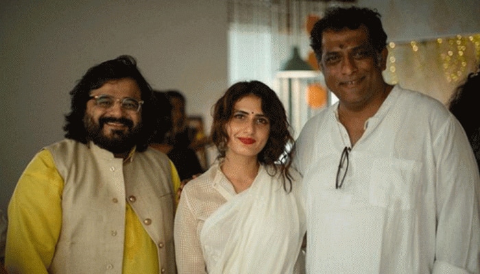 Fatima Sana Shaikh Shares Unseen Pictures From Saraswati Pooja Held at Anurag Basu&#039;s house