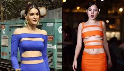 Kriti Sanon Gets Brutally Trolled for Wearing Blue Strappy Thigh-high Slit Dress, Netizens, say, ‘Why is she becoming Urfi Javed?’ 