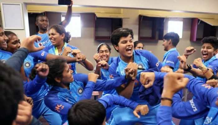 WATCH: India Women U19 Stars Celebrate World Cup Triumph on &#039;Kala Chashma&#039; Song