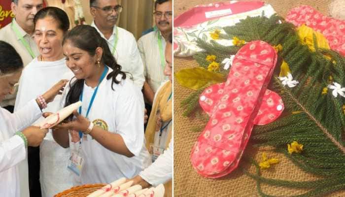 Women Self-Help Group's Banana Fibre Sanitary Pads Become A Hit, Rewarded