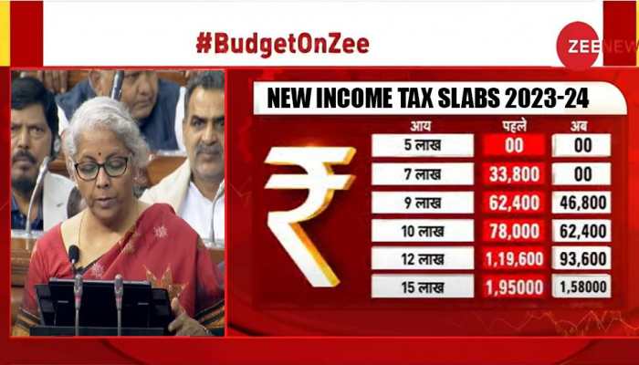 New Income Tax Slabs 2023 24 No Income Tax Till Rs 7 Lakh Check New Vs Old Tax Slab Rates Here 9381