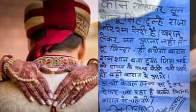 'Karishma Meri Hai, Baraat Lekar Mat Aana...': Crazy Lover Sticks Threatening Letter on to-be Groom's Home in UP's Hapur