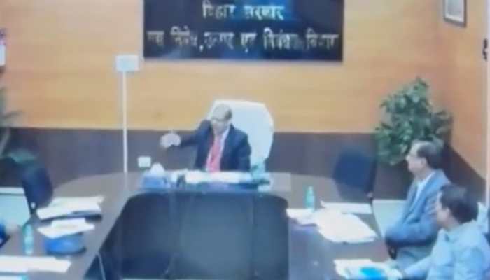 Watch: IAS Officer Caught Abusing Dy Collector, Other Officials in Viral Video